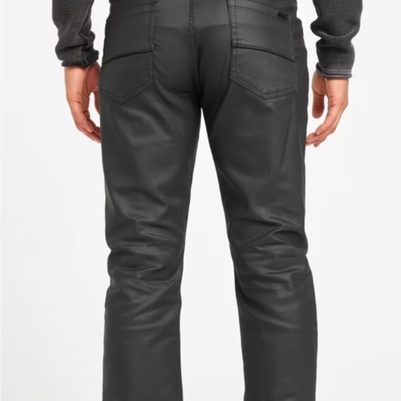 Guess Black Straight Jeans Classic Fit - Picture 3 of 13